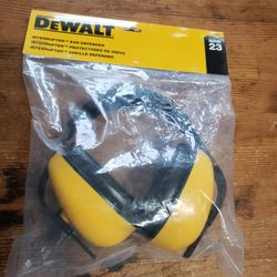 Dewalt Interrupter Ear Defender (noise reduction)

