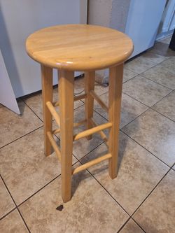 Wooden stool