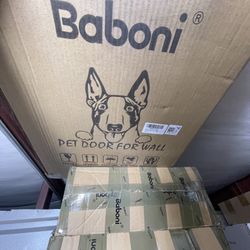 Baboni Pet doors for walls, New, Large, Clearance left in stock While Available
