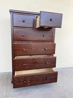 Jumbo duplex 6 dresser pinewood