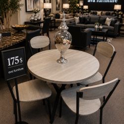5pc Dining Room Table Set 