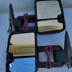 99-02 Chevrolet Silverado Gmc Sierra Suburban Tahoe Yukon Avalanche Escalade Towing Mirrors Espejos Retrovisores Chevy