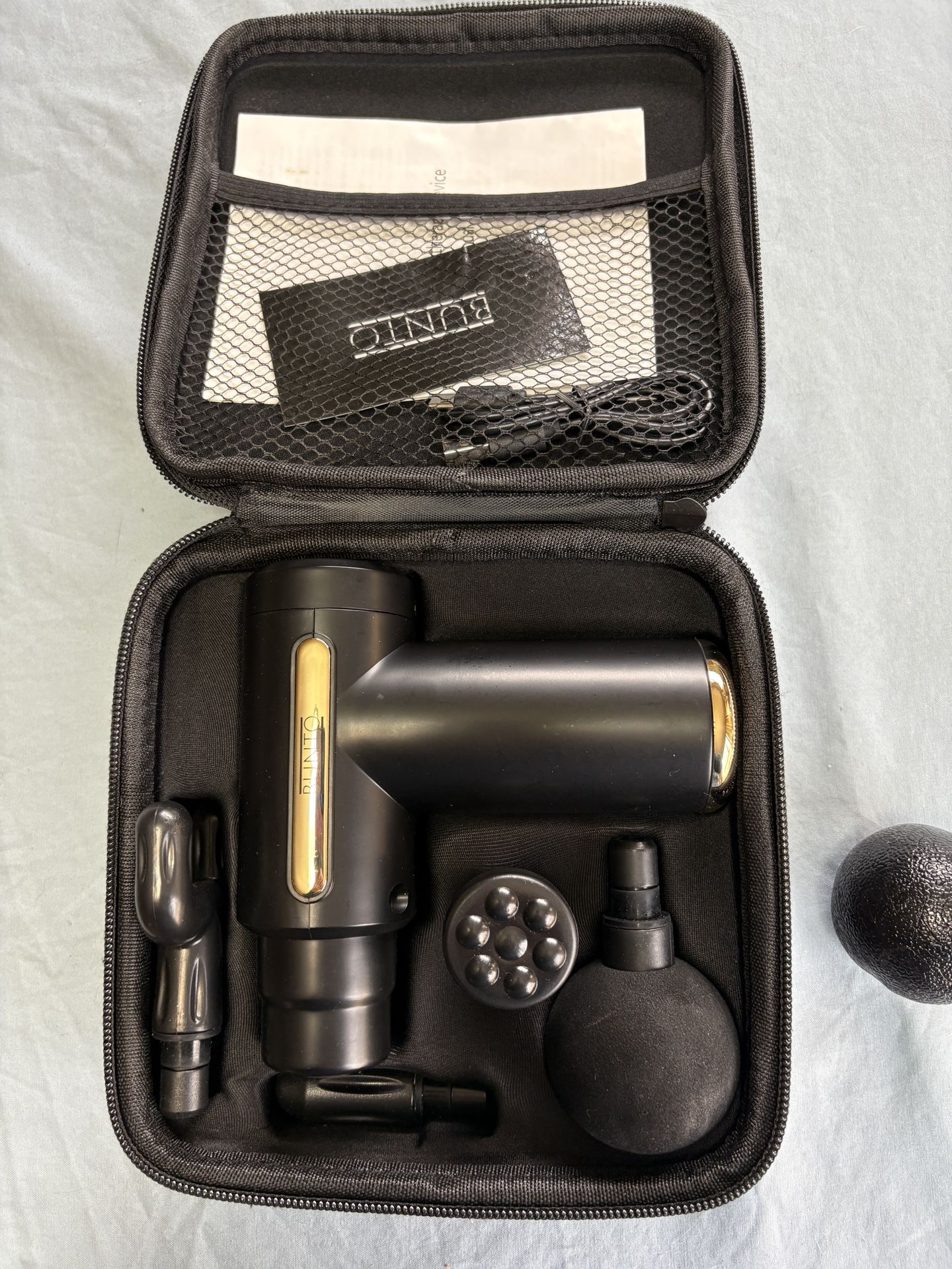 Bunto Mini Massage Gun Deep Tissue Massager With Case