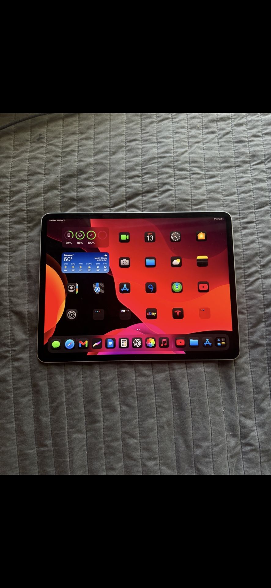 iPad Pro 12.9 3rd Generation 256 GB