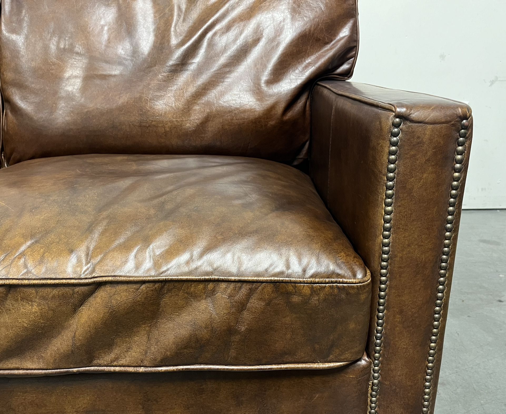 Four Hands, Larkin Leather Sofa