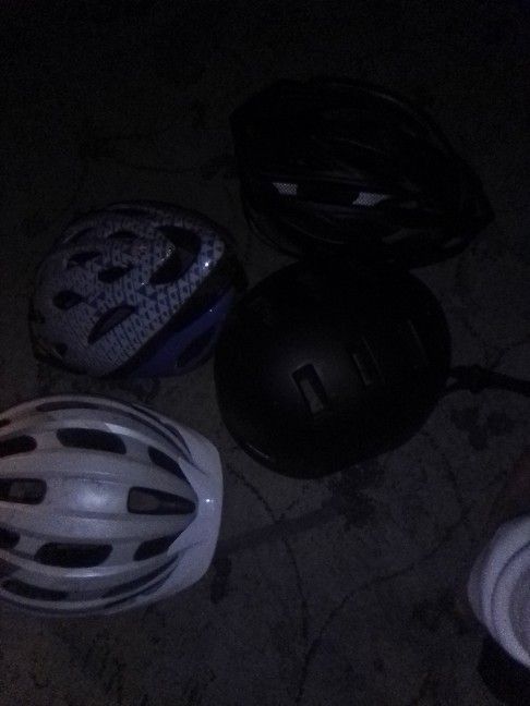 Four Bike Helmets