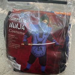 Boys Size 8-10 Ninja Costume
