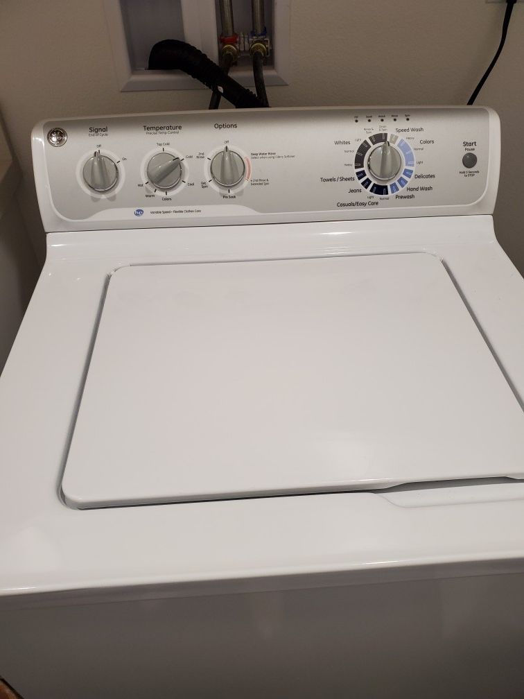 GE Washer and Dryer, Like New
