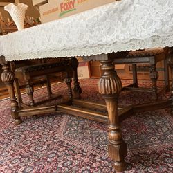 Dining Room Table And Buffet