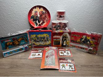 Vintage 1998 Small Soldiers Merchandise Lot – Lunchbox, Thermos, School Supplies, Mugs & Promo Items