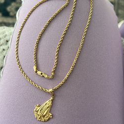 Cadena De Oro 14 K