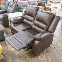 Home Garden Reclining Loveseat 