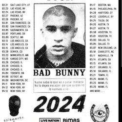 Bad Bunny Ticket (1-2 Available)