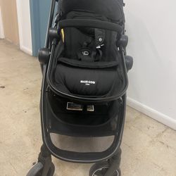 Maxi Cosi Stroller And Baby Seat