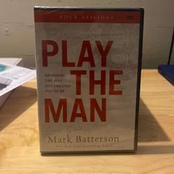 Play The Man: New York Best Selling Author Mark Batterson Four Seasons DVD