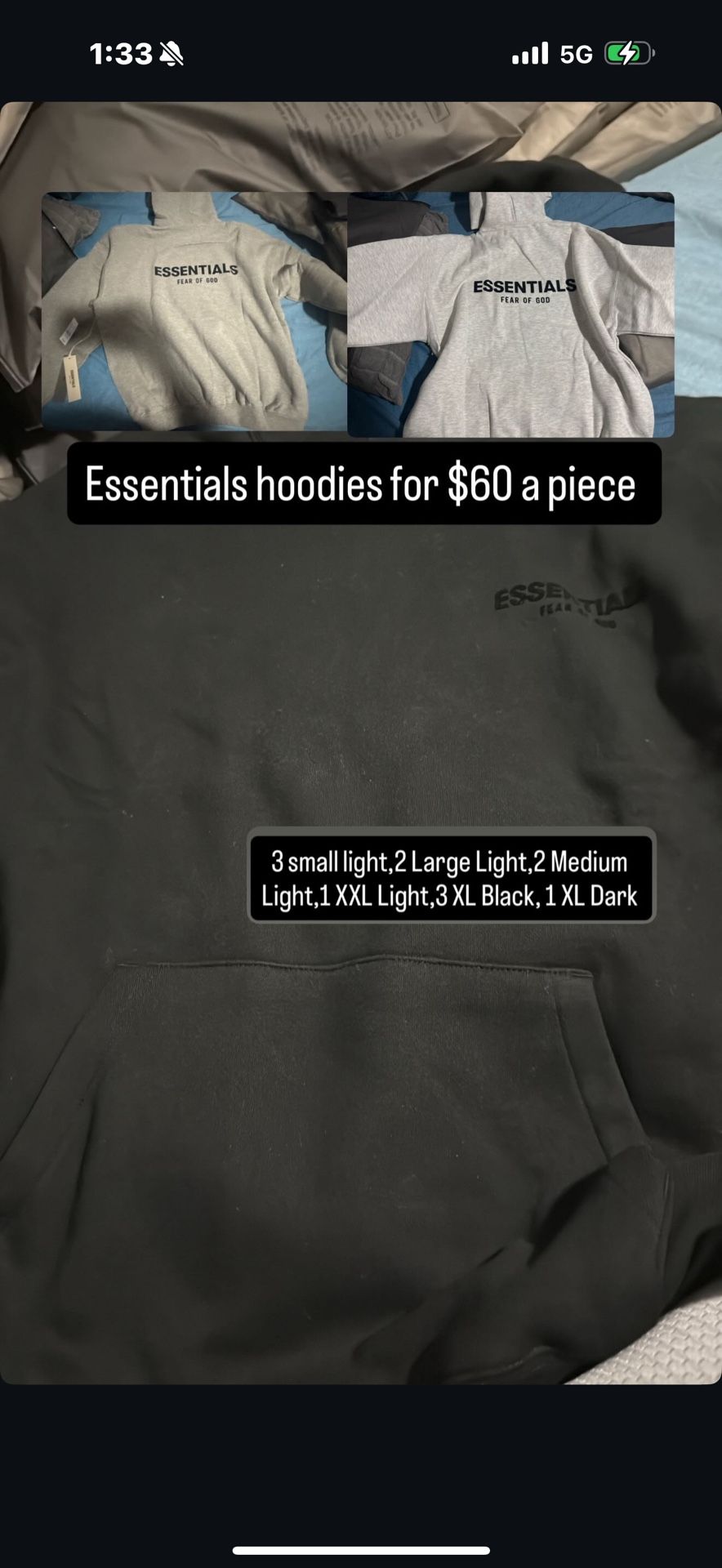 Essentials Hoodies Individual