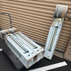 48” steel body professional fluorescent shop lamp/ lámparas profesionales de 48” fluorescentes