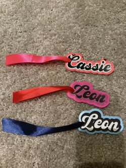 custom bookmarks/ keychains