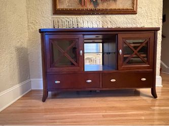 Buffet table
