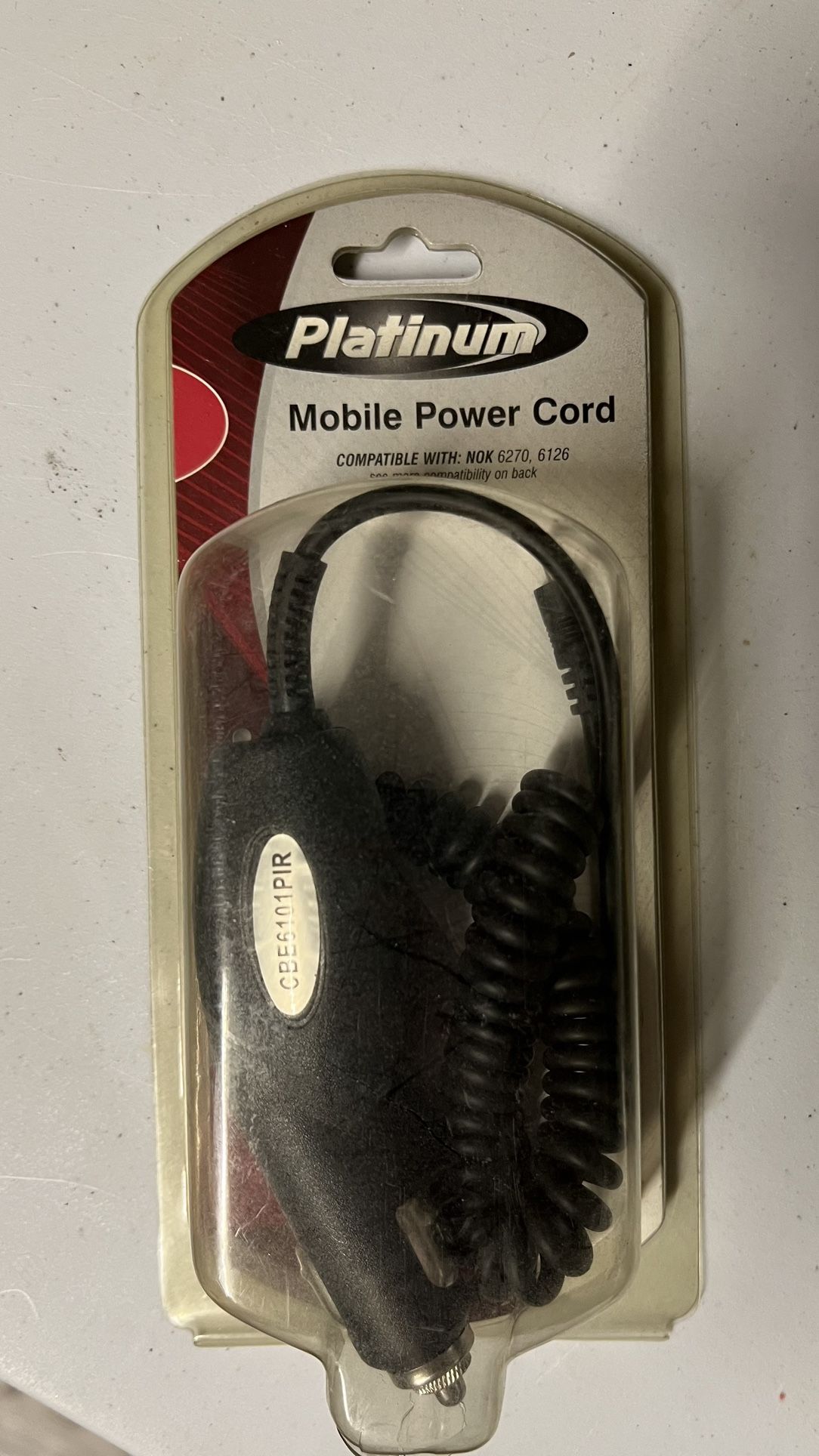Mobile Power Cord For Androids micro USB phone ports.