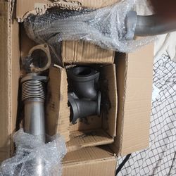 7.3 powerstroke bellowed up pipes