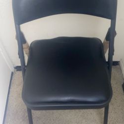 COSCO Leather stainless steel chair