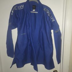 UfC GYM  JIU JITSU UNIFORM TOP MENS A2 LARGE XL Blue 