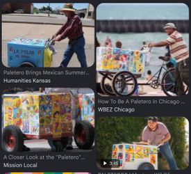 ISO PUSH CART/ICE CREAM TRUCK (FOR TOMORROW 7/27)