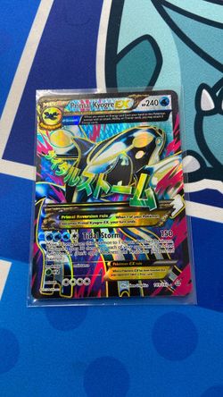 Pokémon - primal kyogre ex full art