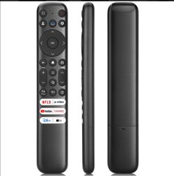 Only for TCL Google TV remote control replacement, responsive, no setup