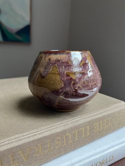 Small Handcrafted Accent Vase ( firm on price ) 