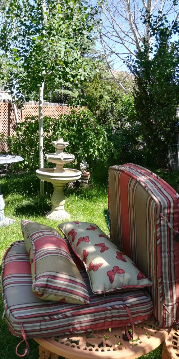 Lawn Chair Cushion / Have Three Sets, $30 Each Set