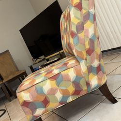 Colorful Geometric Chair 