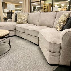 Sectional Couch With Chaise and Cuddler Color Options 💛 No Needed Credit Check 💛 $39 Down Payment with Financing