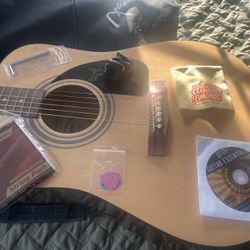 Guitar With Accessories 