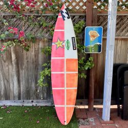 6’9 Stamps Step Up Surfboard Surf Board (not Channel Islands Pyzel Lost Rusty Ghost Ci Pro Step Goldie Ghost Next Step Driver Blackbird Xanadu Dhd Js)