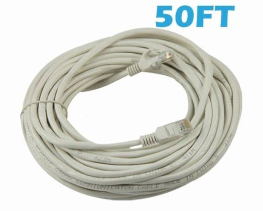 New 50ft ethernet network cable