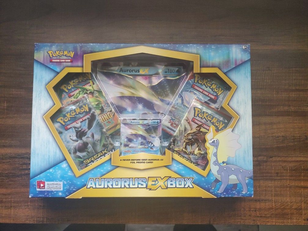 Pokemon Aurorus EX box super rare collection box XY