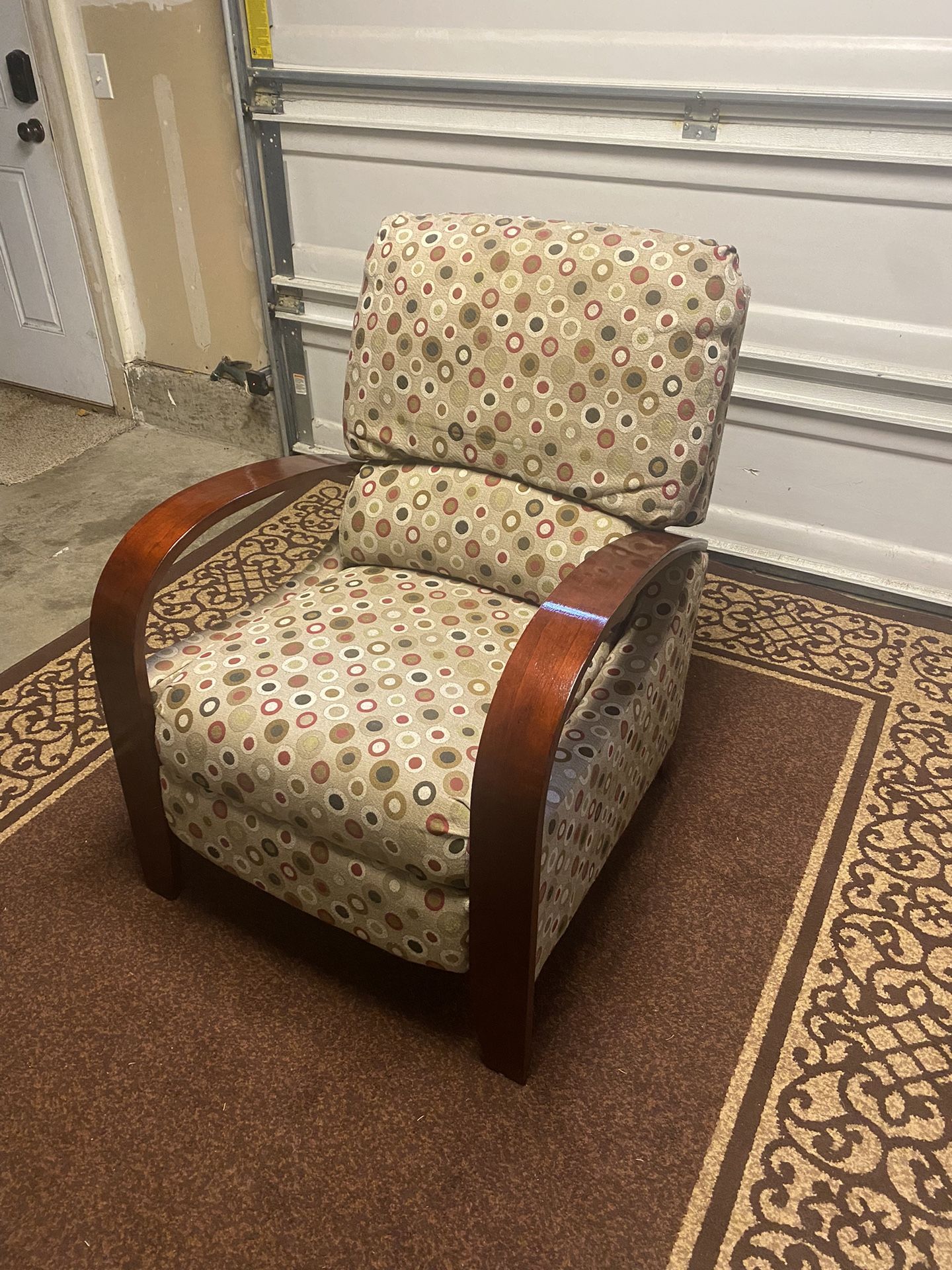 Cherry Wood Recliner - Super Clean Great Condition