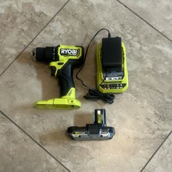 Ryobi 18v HP Brushless Compact Series 1/2” Drill Driver Kit 