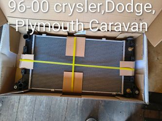1996 to 2000 Dodge Caravan, T country, Voyager Radiator