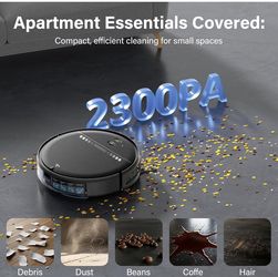 Robot Vacuum and Mop Combo, 2-in-1 Robot Vacuum Cleaner
