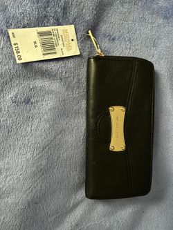 Michael Kors Saratoga Leather Zip
