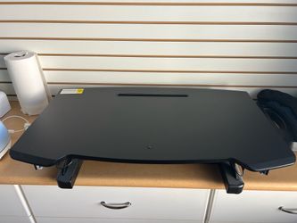 Adjustable Standing Desk Converter with Monitor Mount - Like New