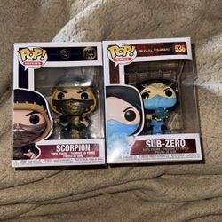 Mortal Kombat Funkos 