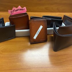 Men’s wallets $15