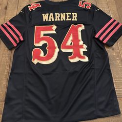 Fred Warner San Francisco 49ers Nike Rivalries Collection Limited Jersey  Mens L