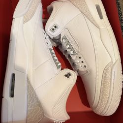 Jordan’s 3 white