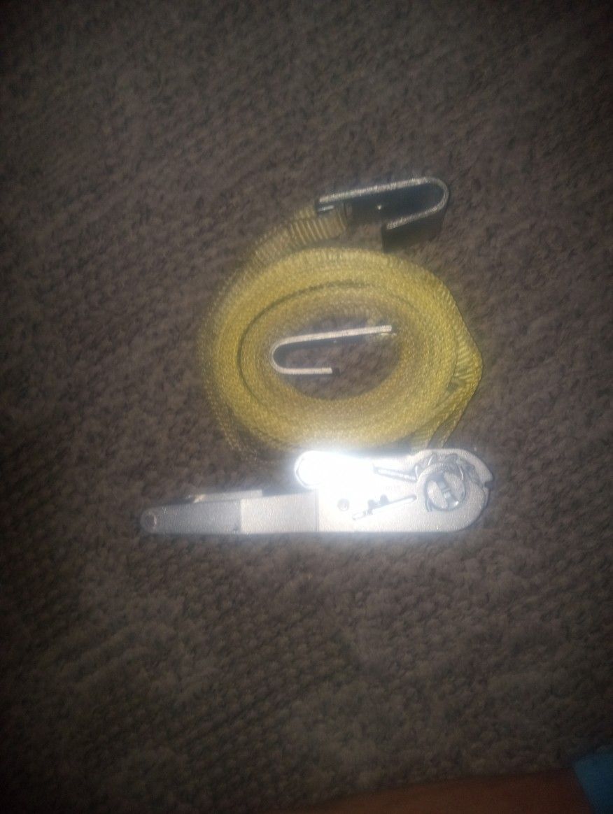 LiftAll 2in. x 30ft . Ratchet Tie Down Strap