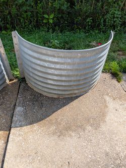 Galvanized Window Wells